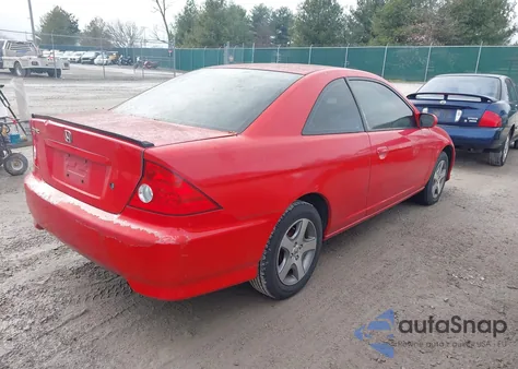 2004 Honda Civic Ex from USA, damaged, VIN 1HGEM229X4L014141